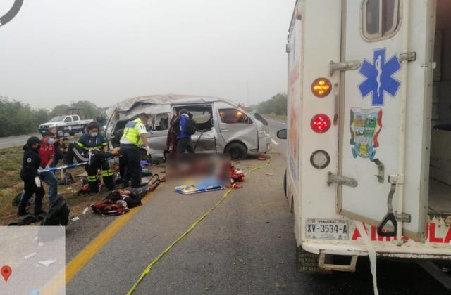 Un menor y 2 cubanos muertos tras accidente al sur de Veracruz